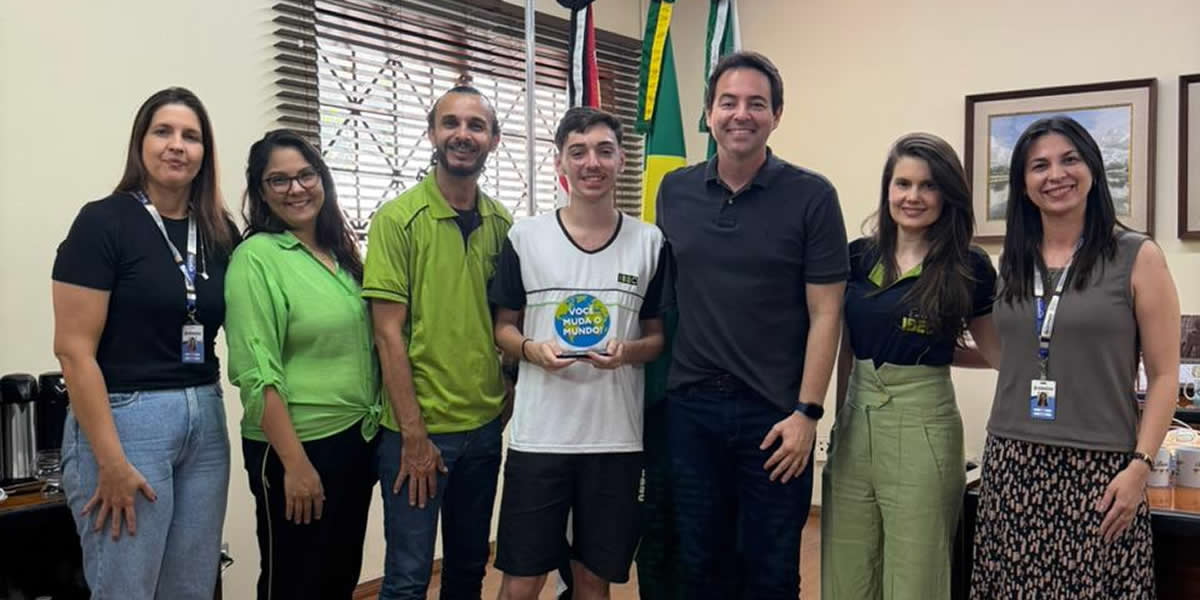 Aluno de Bebedouro conquista 1º lugar no Concurso EPTV na Escola 2025